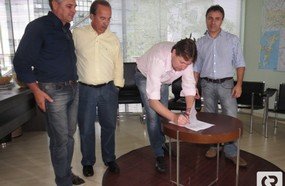 Assinada ordem de serviço para projeto das marginais em Joaçaba