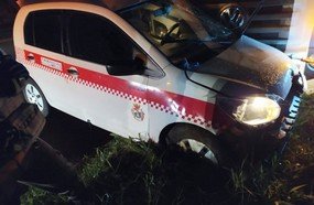 Taxista morre após carro ser atingido por caminhão na BR-282