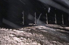 Neve é registrada nos pontos mais altos da Serra Catarinense