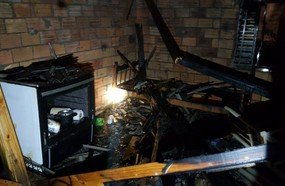 Morador esquece vela acesa e causa incêndio em Vargem Bonita