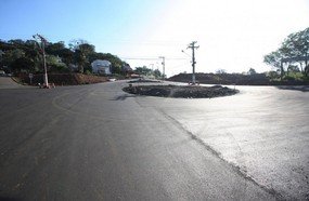 Mais de 50% das obras do Acesso Adolfo Ziguelli já estão prontas