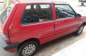 Ladrão tenta furtar carro com criança dentro em Concórdia