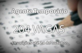 Polícia Militar abre seleção para agente temporário​