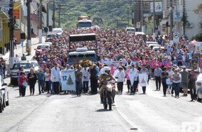 Romaria em honra a Nossa Senhora Aparecida acontece neste sábado