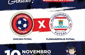 Joaçaba enfrenta Floripa nesta quinta-feira pelas quartas de final
