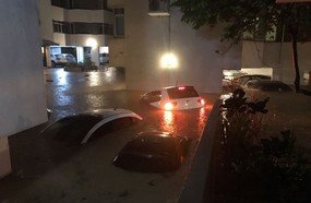 Chuva provoca transtornos em Florianópolis