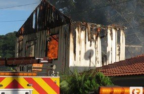 Família de Herval d´Oeste perde tudo em incêndio e precisa de ajuda