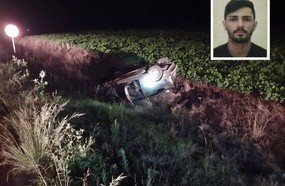 Jovem morre após capotar veículo em Campos Novos