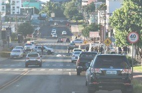 Bandido é morto durante arrombamento de banco em Chapecó