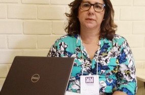 Professora da Unoesc apresenta trabalho em congresso internacional