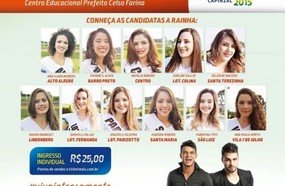 Capinzal escolhe nesta sexta a Rainha da Expo Vale