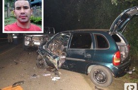Motorista morre em grave acidente na saída de Joaçaba