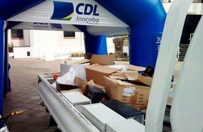 CDL arrecada quase 800 quilos de lixo eletrônico
