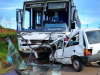 Motorista morre em colisão contra ônibus em Capinzal