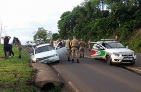 Menor com veículo de Herval é apreendido após perseguição policial