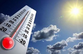 Final de semana de forte calor e risco de temporais isolados