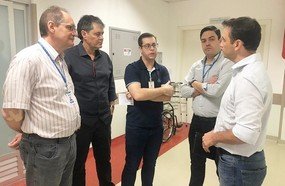 HUST recebe visita do secretário de Estado de Saúde