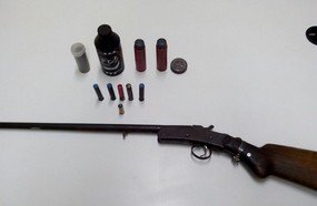 Polícia Civil apreende arma durante operação em Herval d´Oeste
