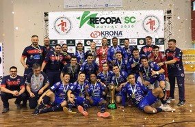 Joaçaba Futsal é campeão da Recopa SC 2020