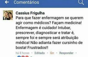 Médico se retrata após ofender enfermeiros nas redes sociais