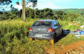 Polícia recupera veículo tomado de assalto em Vargem