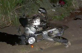 Motociclista tem perna amputada após acidente na SC-283
