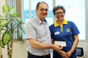 Hust recebe doação do Lions Clube Joaçaba Cruzeiro