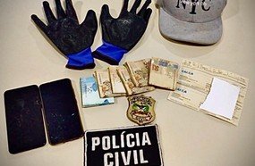Polícia Civil de Tangará prende autor de furtos em residências
