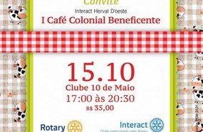 Grupo juvenil do Rotary promove Café Colonial Beneficente