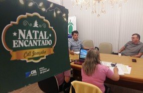 Família Lima vai abrir o Natal Encantado de Joaçaba