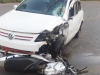 Colisão entre carro e moto deixa uma vítima fatal na SC-135