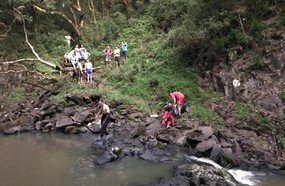 Homem morre afogado ao se banhar em cachoeira