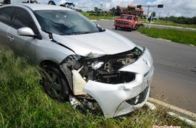 Colisão no trevão de Irani
