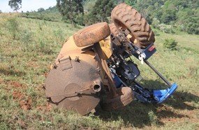 Mais um agricultor perde a vida em acidente com trator