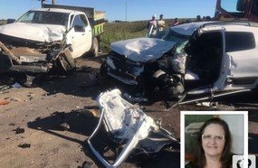 Empresária de Luzerna morre em grave acidente na SC-150