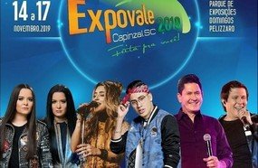 Expovale 2019 começa nesta quinta-feira em Capinzal