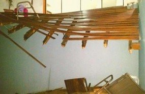Deck desaba e deixa 15 pessoas feridas em Treze Tílias