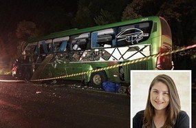 Morre jornalista de Curitibanos: sexta vítima do acidente com ônibus no PR