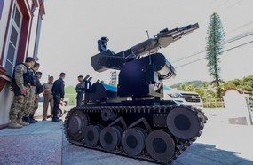 Polícia Militar recebe robô antibomba do Governo Federal