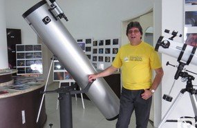 Observatório Espacial estará aberto neste domingo de Romaria