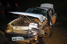 Motorista de Piratuba morre em acidente na BR-153