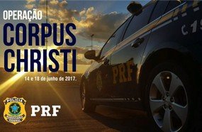 PRF inicia nesta quarta-feira a Operação Corpus Christi 2017