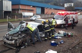 Pastor da Assembleia de Deus morre em acidente na SC-283