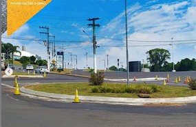 Rotatória no trevo da Havan/Caitá em fase de conclusão