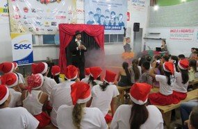 Boas Festas São Jorge: atividades culturais e chegada do Papai Noel