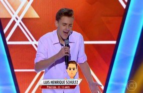 Cantor de Piratuba é um dos finalistas do The Voice Kids