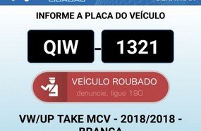 Taxista de Joaçaba tem carro tomado de assalto