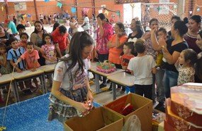 Arraiá do Bem envolve 150 crianças em Joaçaba