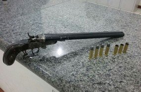 Homem é preso após disparos de arma de fogo em Campos Novos