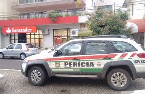 Criminosos invadem Santander de Concórdia e levam dinheiro